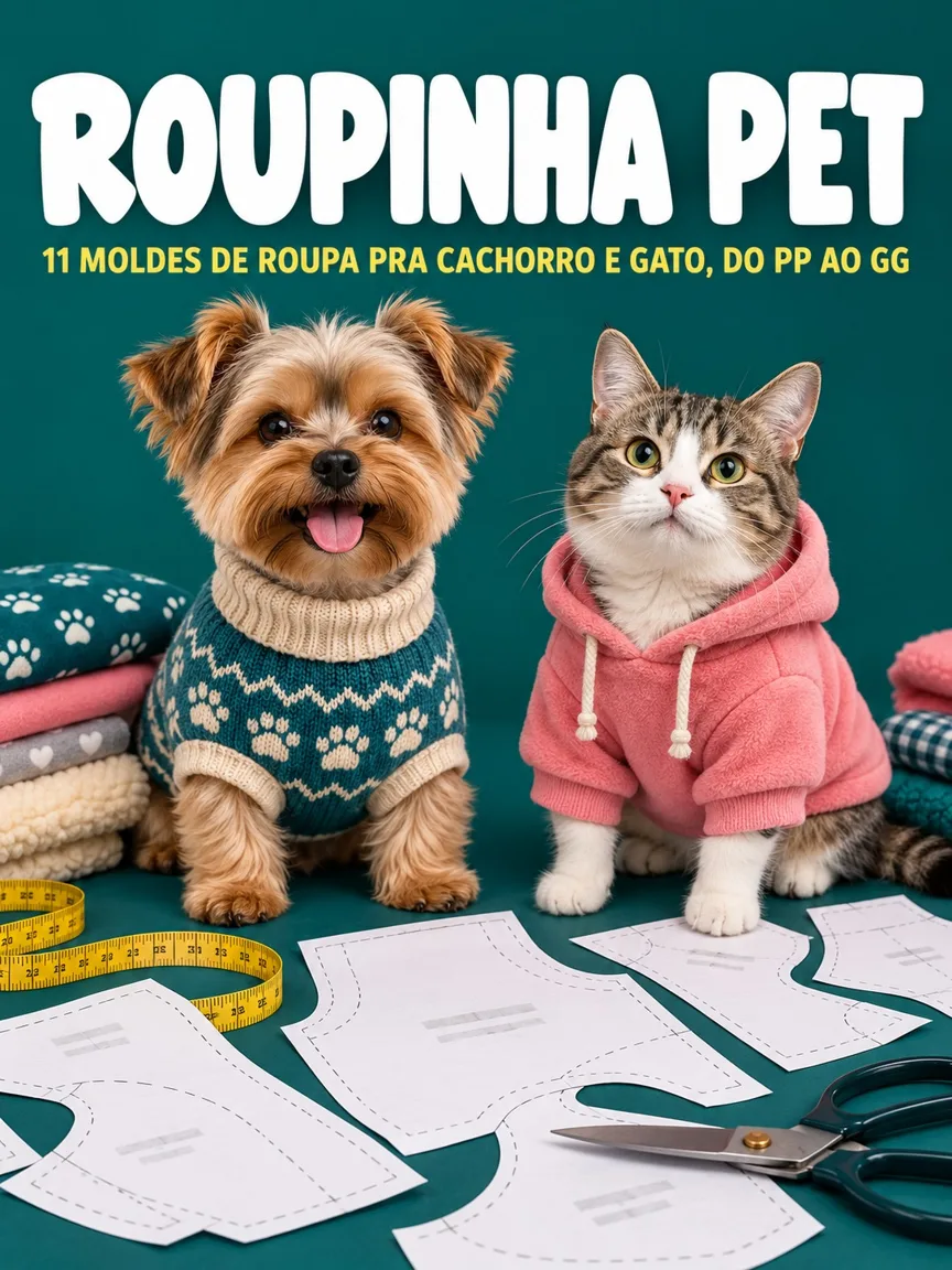 Capa do livro Roupinha Pet